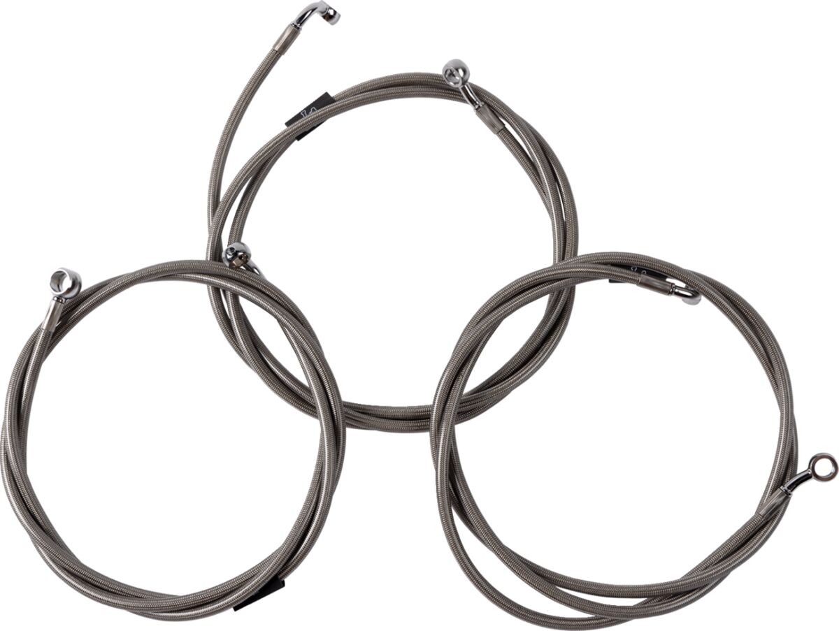 LA CHOPPERS Brake Line - 24"+ - '08-'10 FL LA-8059B08
