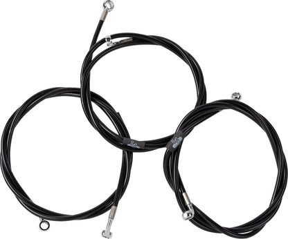 LA CHOPPERS Brake Line - 24"+ - '08-'10 FL LA-8059B08B