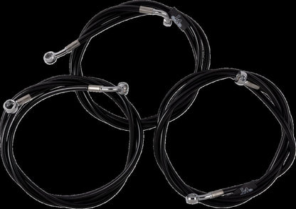 LA CHOPPERS Brake Line - 24"+ - '12-'14 FL LA-8059B13B