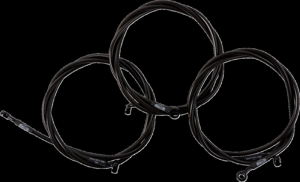 LA CHOPPERS Brake Line - 24"+ - '12-'14 FL LA-8059B13M