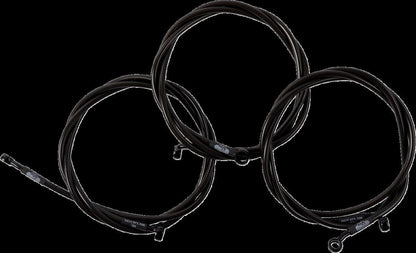 LA CHOPPERS Brake Line - 24"+ - '12-'14 FL LA-8059B13M