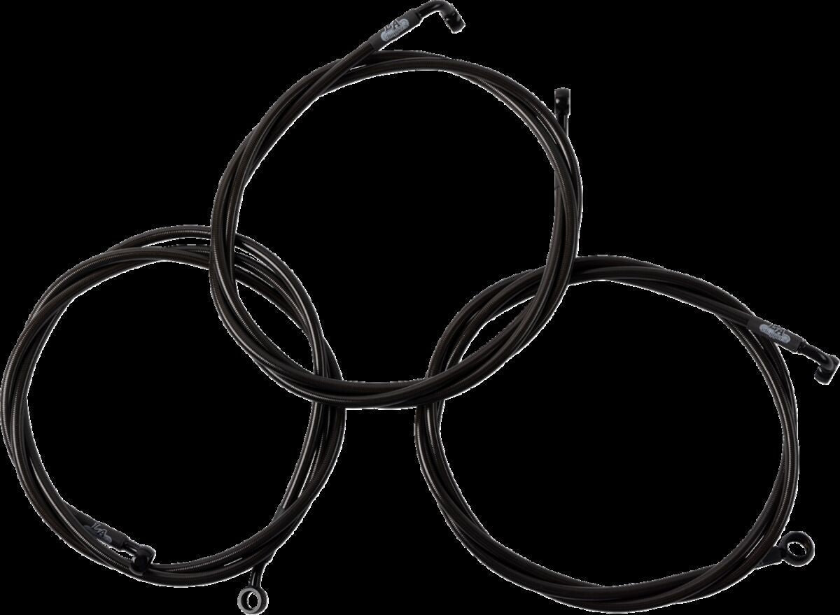 LA CHOPPERS Brake Line - 24"+ - '15-'17 FL LA-8059B16M