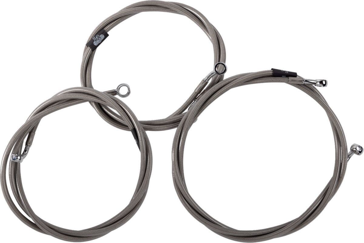 LA CHOPPERS Brake Line - 24"+ - '18-'20 FL LA-8059B19