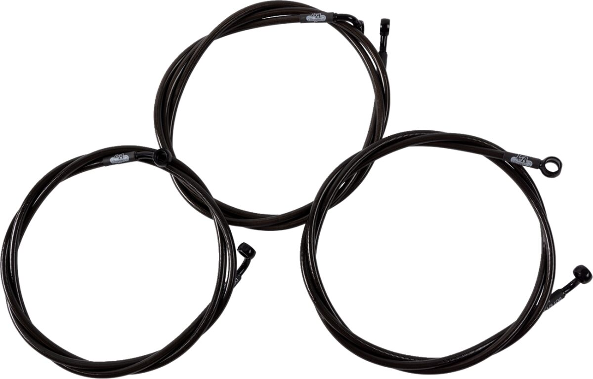 LA CHOPPERS Brake Line - 24"+ - '18-'20 FL LA-8059B19M