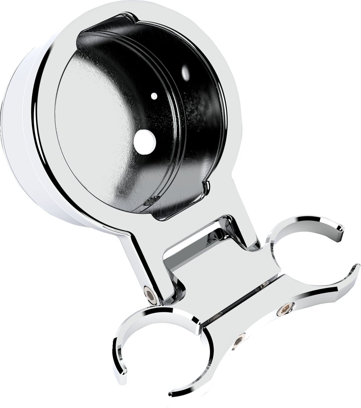 LA CHOPPERS GAUGE MOUNT T-BAR SINGLE 1.25" CHROME LA-7398-11C