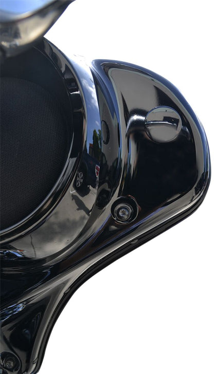 LA CHOPPERS FAIRING MIRROR REMOVAL PLUG BLACK LA-9001-00B
