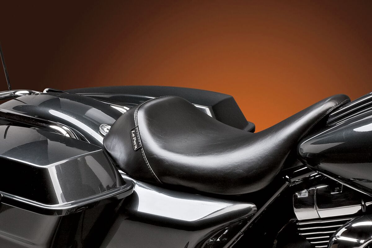 LE PERA SEAT SOLO BARE BONES SMOOTH FRONT BLACK LK-005