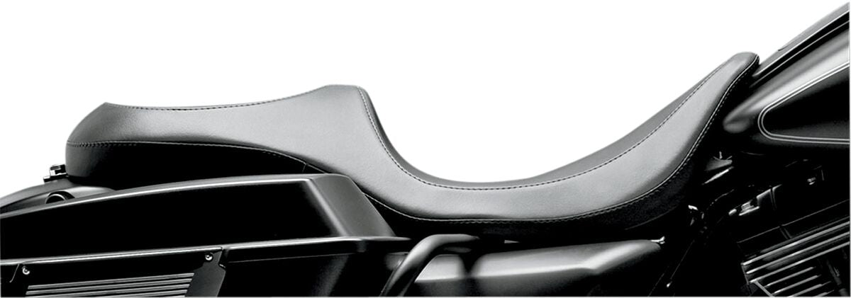 LE PERA SEAT VILLIAN TWO-UP SMOOTH BLACK LK-817