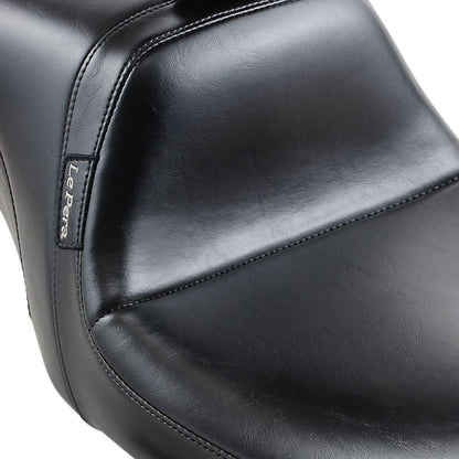 LE PERA SEAT DAYTONA 2-UP SMOOTH WITH DRIVER BACKREST BLACK LK-567BR