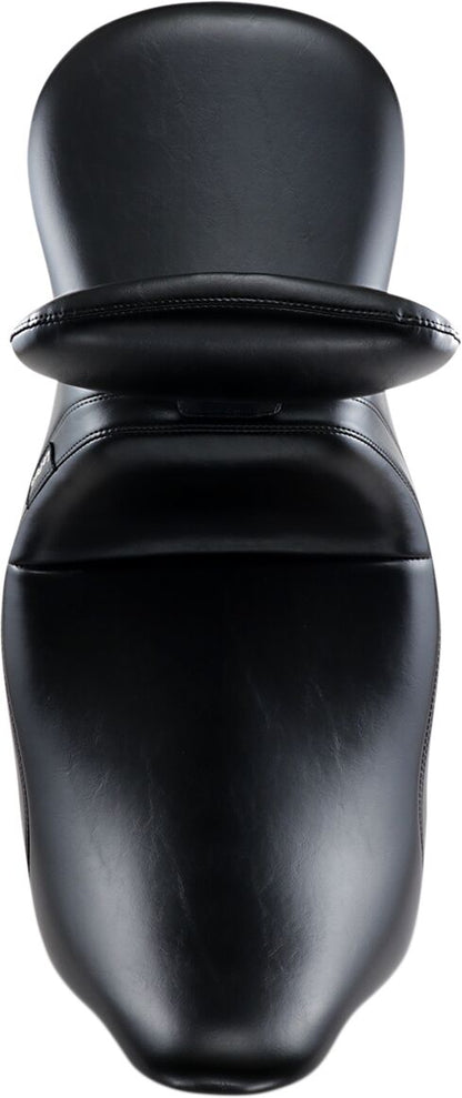 LE PERA SEAT DAYTONA 2-UP SMOOTH WITH DRIVER BACKREST BLACK LK-567BR