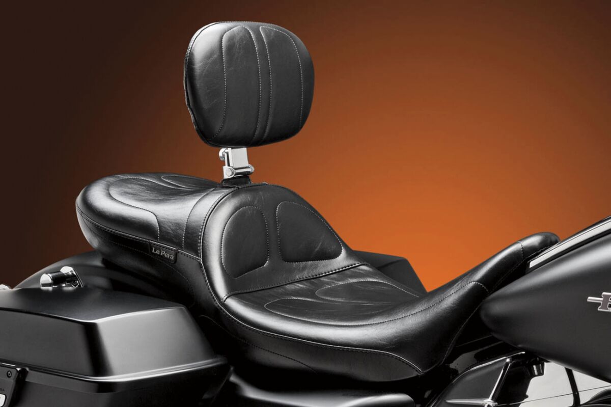 LE PERA SEAT MAVERICK DADDY LONG LEGS WITH DRIVER BACKREST BLACK LK-957DLBR