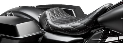 LE PERA SEAT BARE BONES SOLO DIAMOND STITCH BLACK LK-005DM