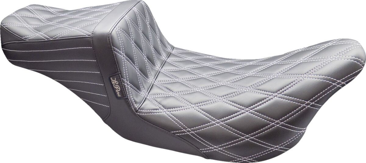 LE PERA Tailwhip Seat - Double Diamond w/ Titanium Thread LK-587DD-TTM