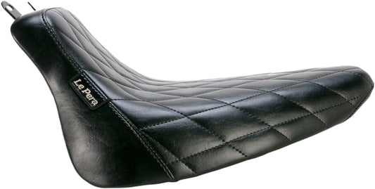 LE PERA SEAT BARE BONES DIAMOND STITCH BLACK LXE-007DM