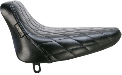 LE PERA SEAT BARE BONES DIAMOND STITCH BLACK LN-007DM
