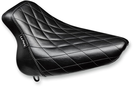 LE PERA SEAT BARE BONES DIAMOND STITCH BLACK LX-007DM