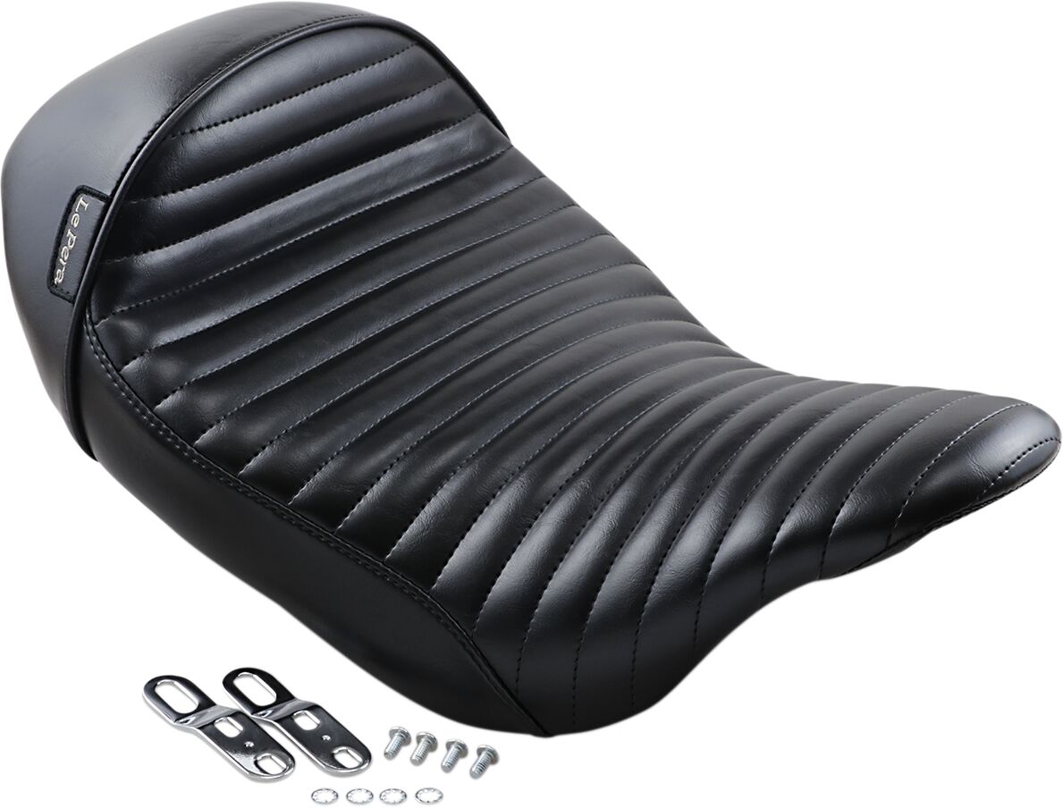 LE PERA SEAT STUBS CAFE SOLO PLEATED BLACK LK-427PT