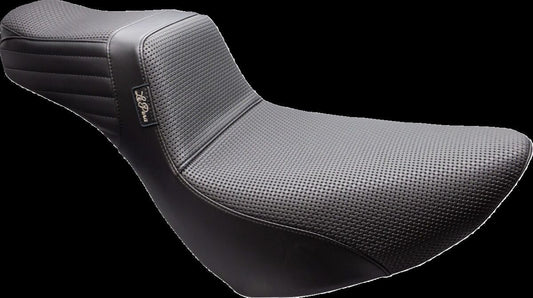 LE PERA Tailwhip Daddy Long Legs Seat - Basketweave - Black LYR-580DLBW