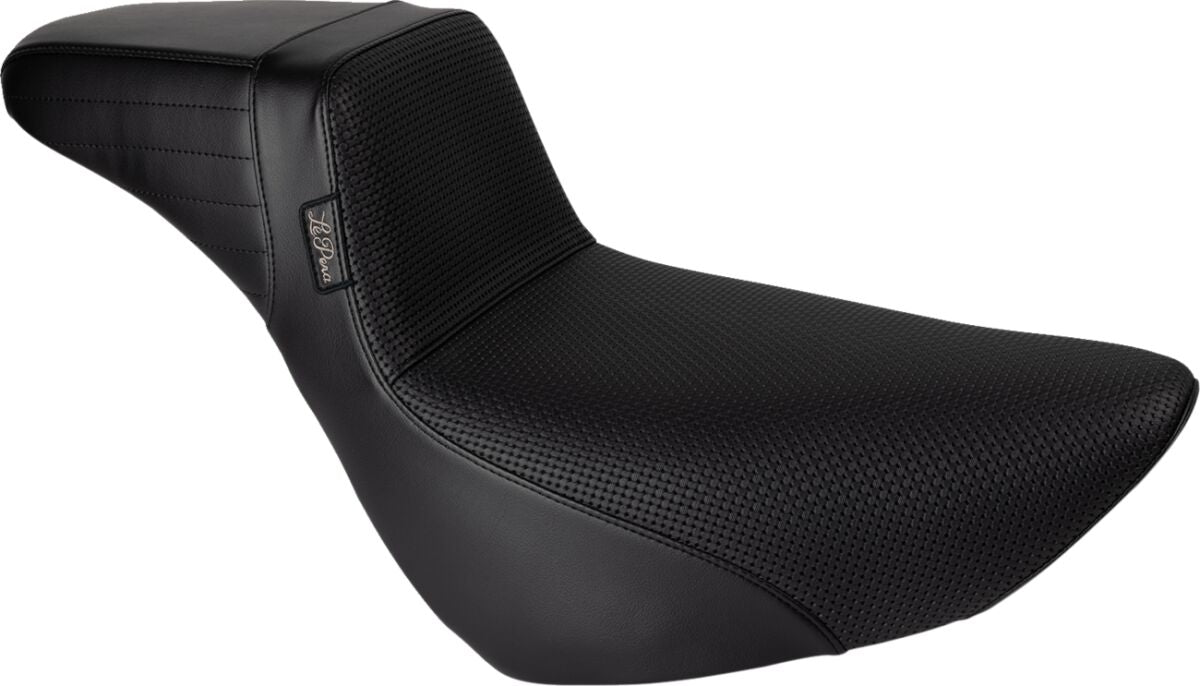 LE PERA Kickflip Daddy Long Legs Seat - Basketweave - Black LYR-590DLBW