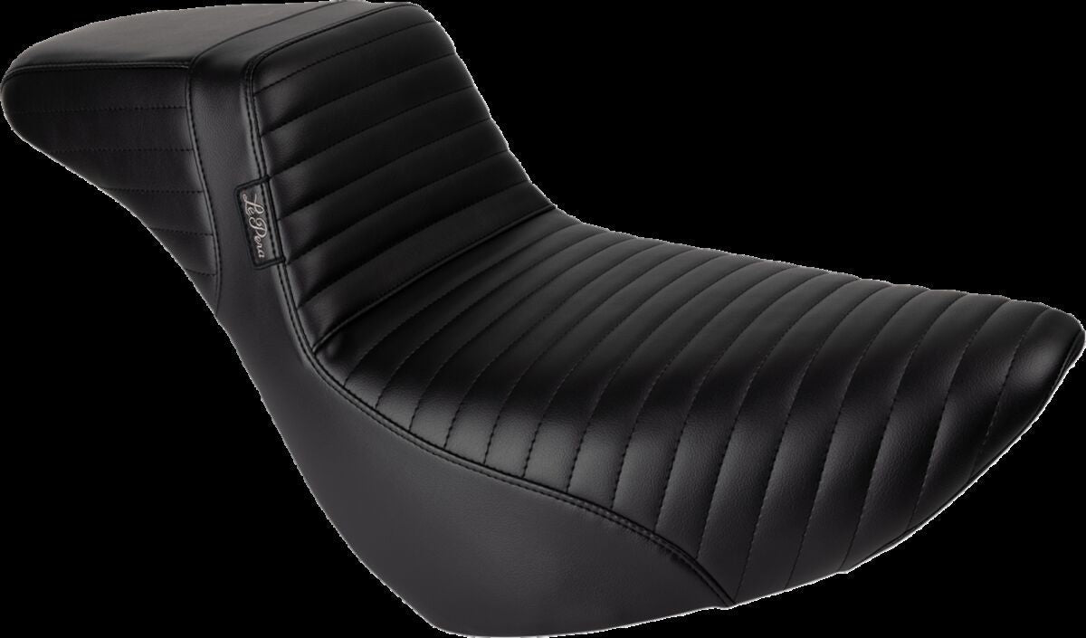 LE PERA Kickflip Daddy Long Legs Seat - Pleated - Black LYR-590DLPT