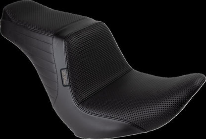 LE PERA Tailwhip Seat - Front Basketweave - Black LYRU-580BW