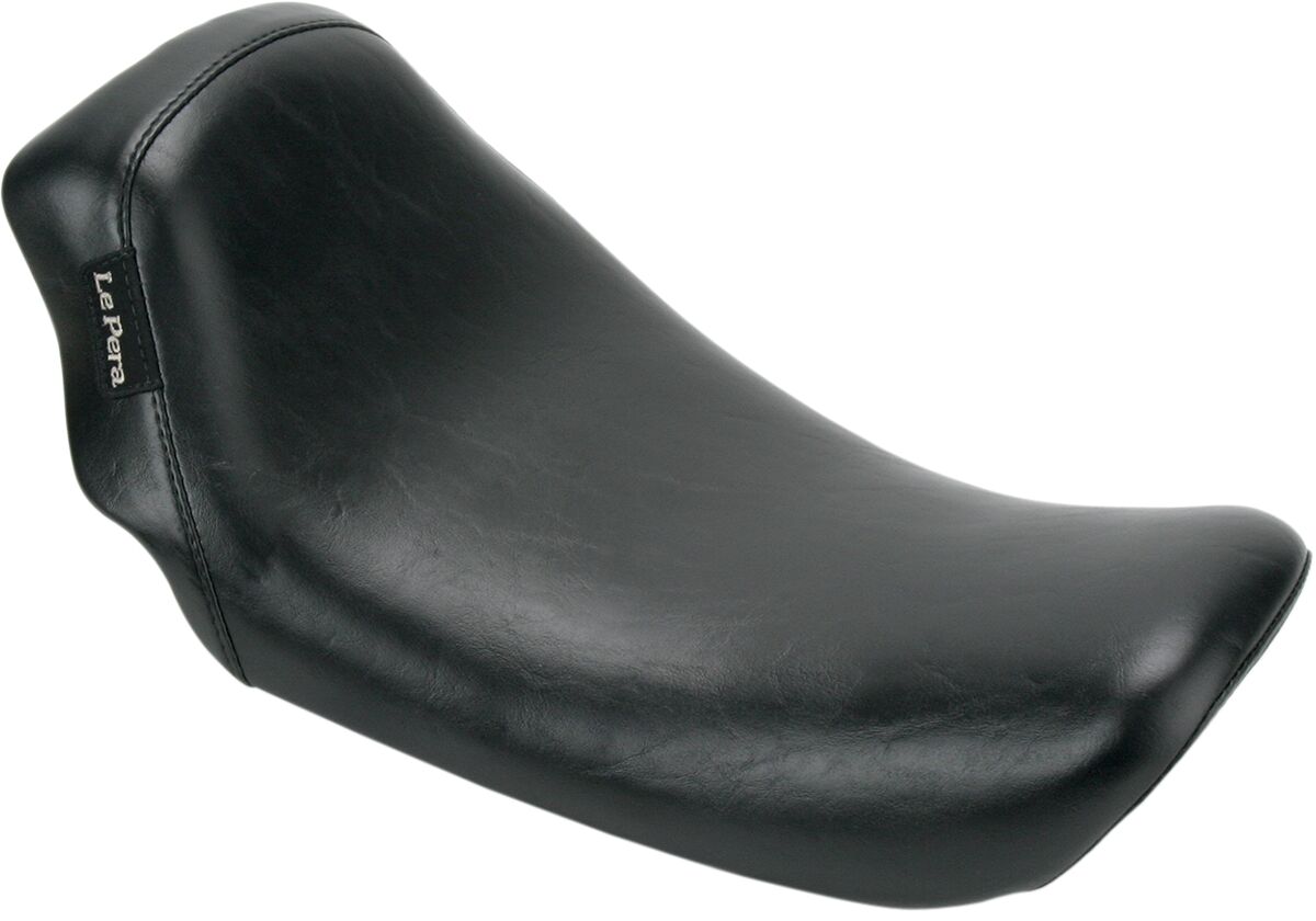 LE PERA SEAT BARE BONES SOLO FRONT SMOOTH BLACK LK-001
