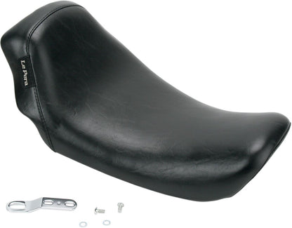 LE PERA SEAT BARE BONES SOLO FRONT SMOOTH BLACK LK-001
