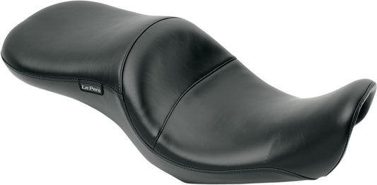 LE PERA SEAT MAVERICK 2-UP SMOOTH STITCHED BLACK LK-970S