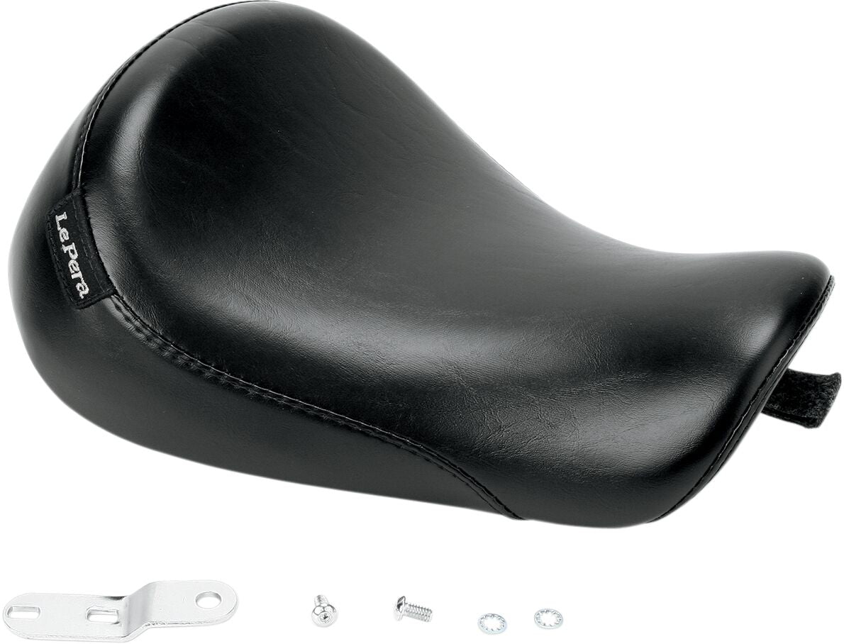 LE PERA SEAT SILHOUETTE SOLO SMOOTH FRONT BLACK LC-856