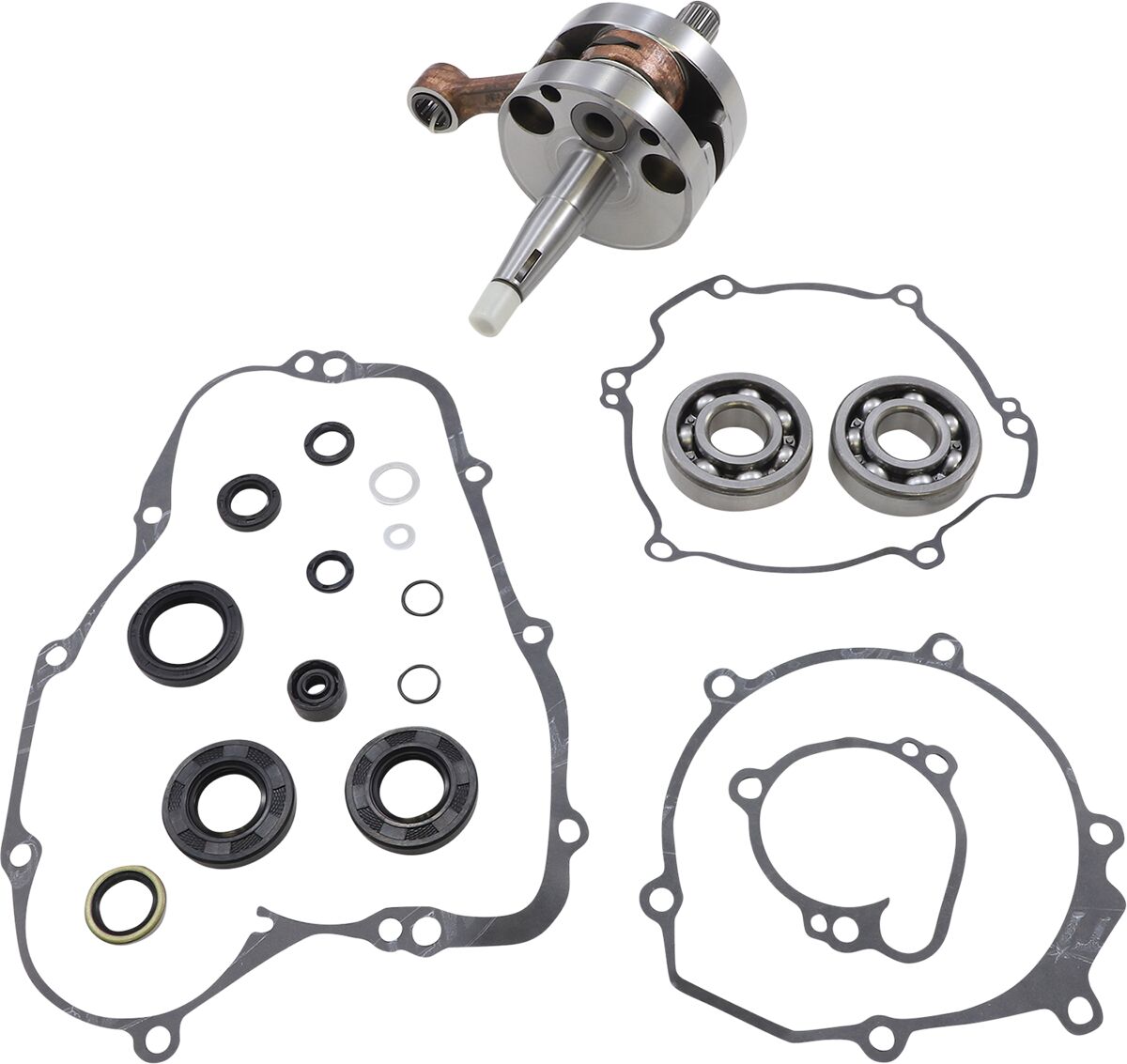 WISECO CRANK W/BRG & GASKET WWPC119