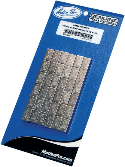 MOTION PRO WEIGHT WH NICKEL 18OZ BX 08-0498