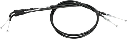MOTION PRO MOTION PRO THROTTLE CABLE PUSH PULL SET COIL WOUND BLACK VINYL SUZUKI 04-0278