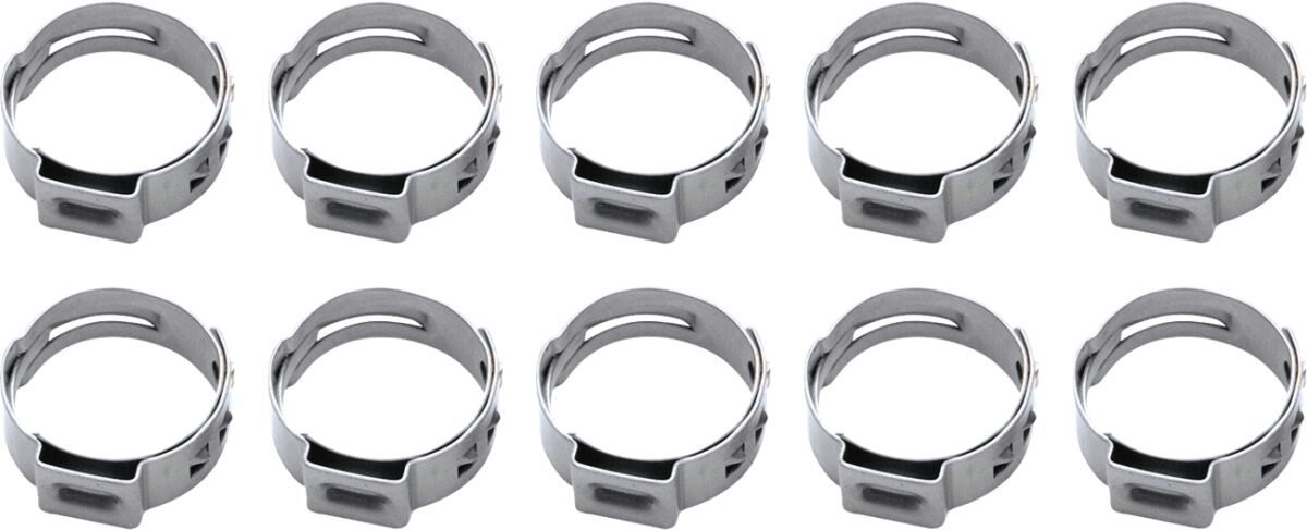 MOTION PRO STEPLESS HOSE CLAMPS 17.8 -21.0 MM 11-0066