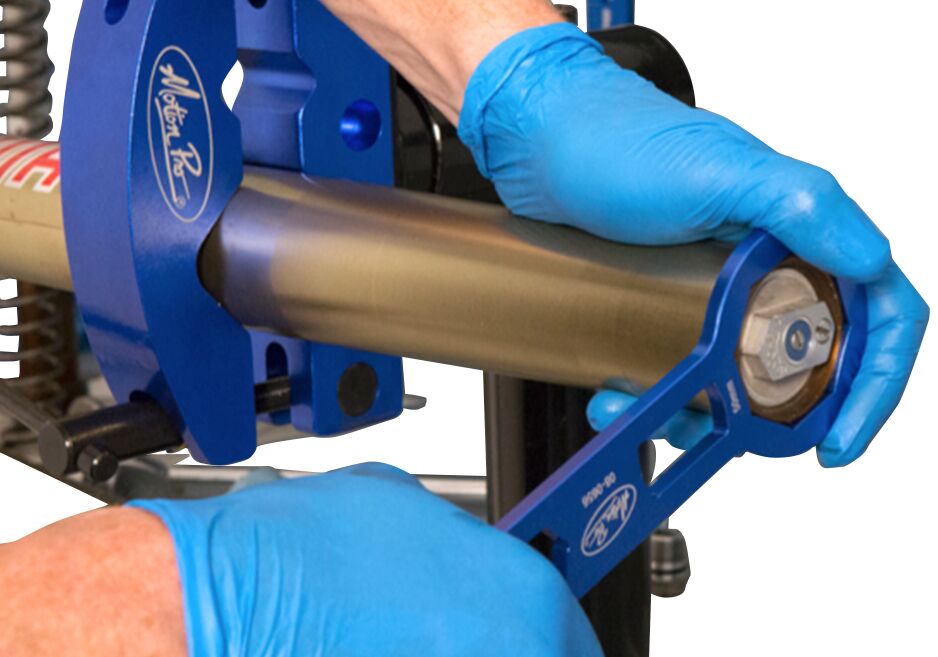 MOTION PRO 46 MM / 50 MM FORK CAP WRENCH BLUE ALUMINUM 08-0656