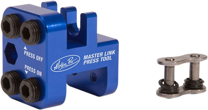 MOTION PRO CLIP LINK PRESSING TOOL BLUE/BLACK ALUMINUM 08-0675