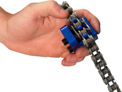 MOTION PRO CLIP LINK PRESSING TOOL BLUE/BLACK ALUMINUM 08-0675