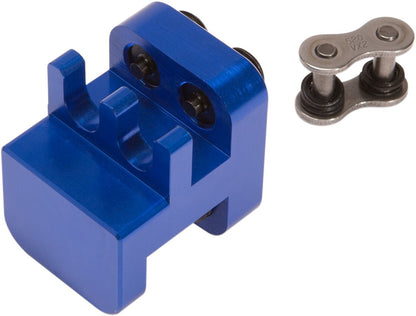 MOTION PRO CLIP LINK PRESSING TOOL BLUE/BLACK ALUMINUM 08-0675