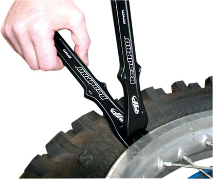 MOTION PRO MOTION PRO TOOL BEADPRO ALUMINUM TIRE LEVER SET 9.8" BLACK 08-0519