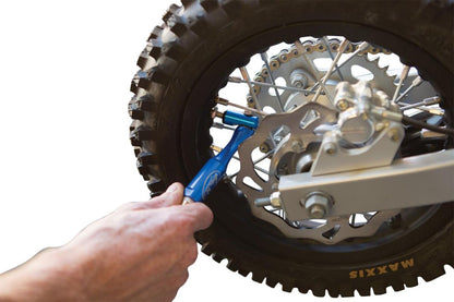 MOTION PRO PRO FILL AIR CHUCK BILLET ALUMINUM BLUE 08-0602