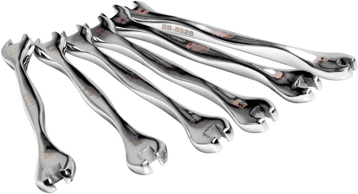MOTION PRO TOOL SPOKE WRENCH SET-6 08-0526