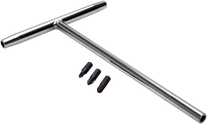MOTION PRO MOTION PRO TOOL T-HANDLE BIT DRIVER WITH NO.1,2,3 JIS CROSS HEAD BITS 08-0557