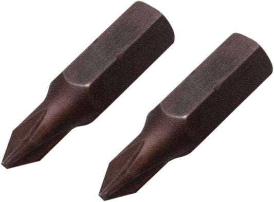 Motion Pro JIS Crosshead 1/4" HEX Drive BIT Size 1 2PACK 08-0576