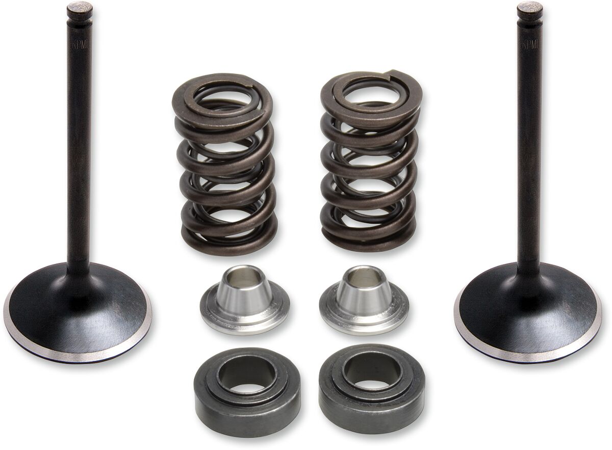 KIBBLEWHITE INTAKE VALVE & SPRING KIT TITANIUM RETAINER 80-81100