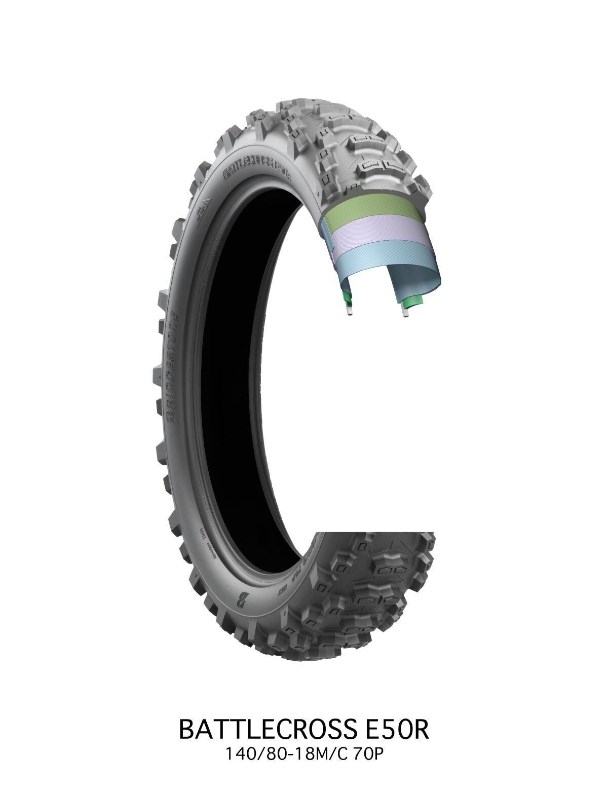 Bridgestone E50 R EXT 140/80-18 70MTT FIM 17418
