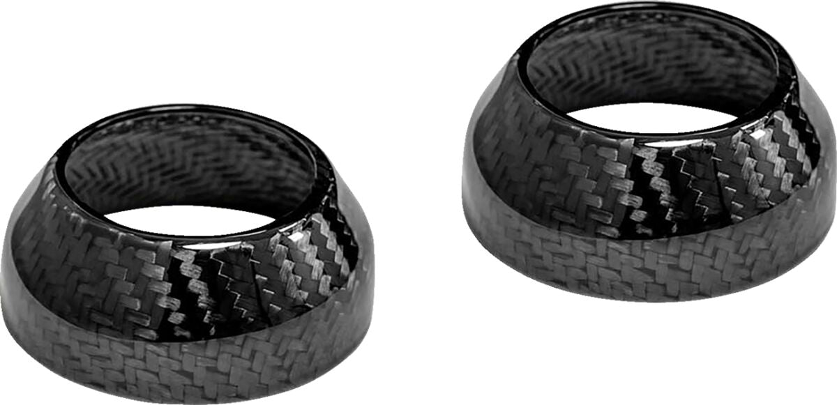 SADDLEMEN COVER FORK CARBON FIBER 39MM GLOSS CF-8-0006