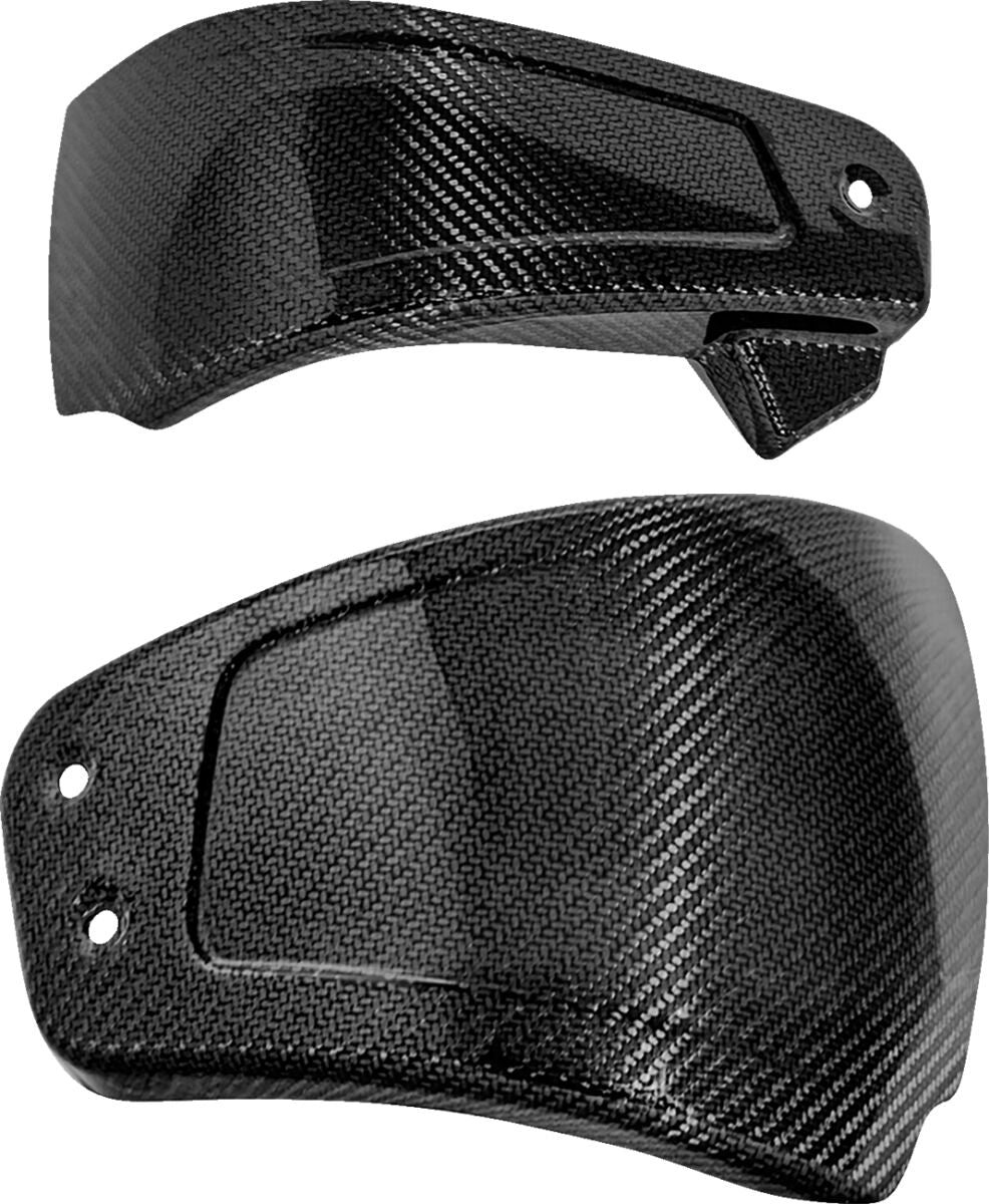 SADDLEMEN SIDE COVER - CARBON FIBER - M8 CF-825-001