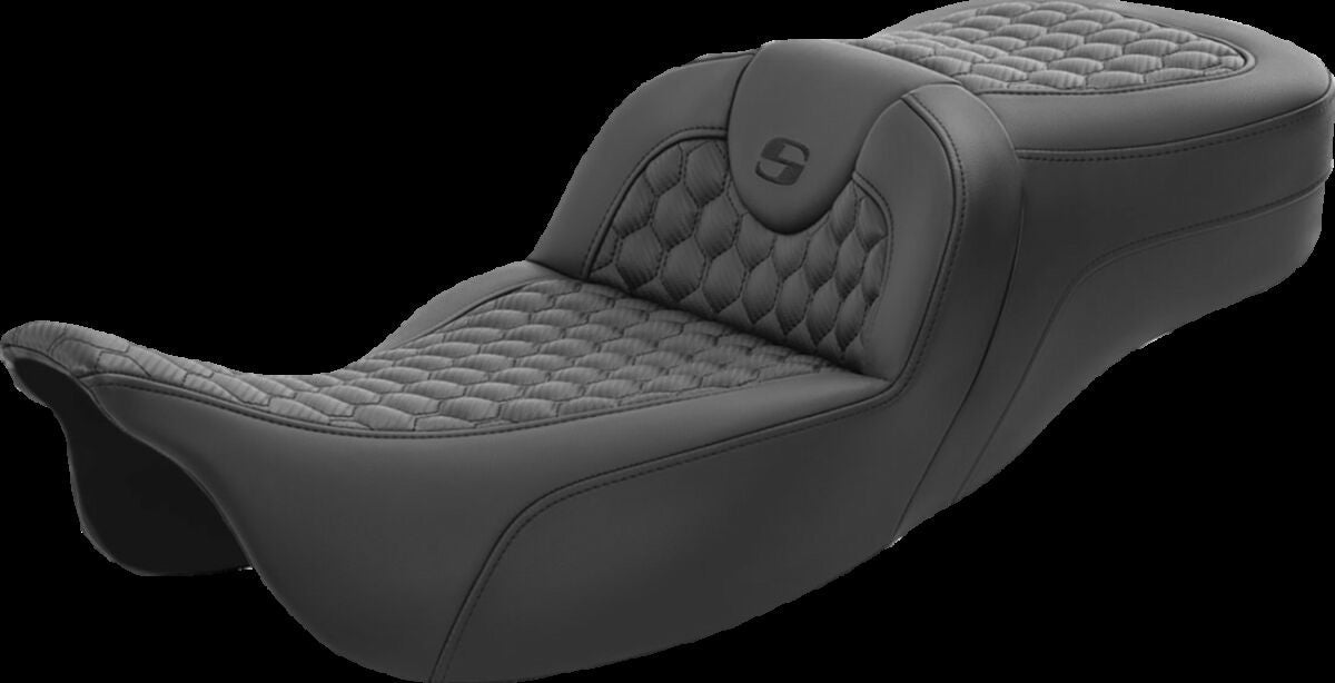 SADDLEMEN RoadSofaT Seat - Heated - Extended Reach 808-07B-190