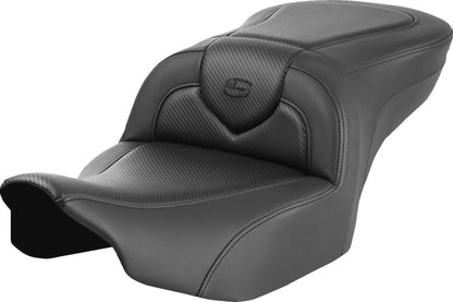 SADDLEMEN RoadSofaT Seat - without Backrest - Carbon Fiber 823-07-18500