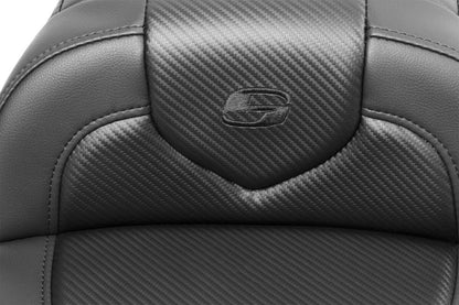 SADDLEMEN RoadSofaT Seat - without Backrest - Carbon Fiber 823-07-18500