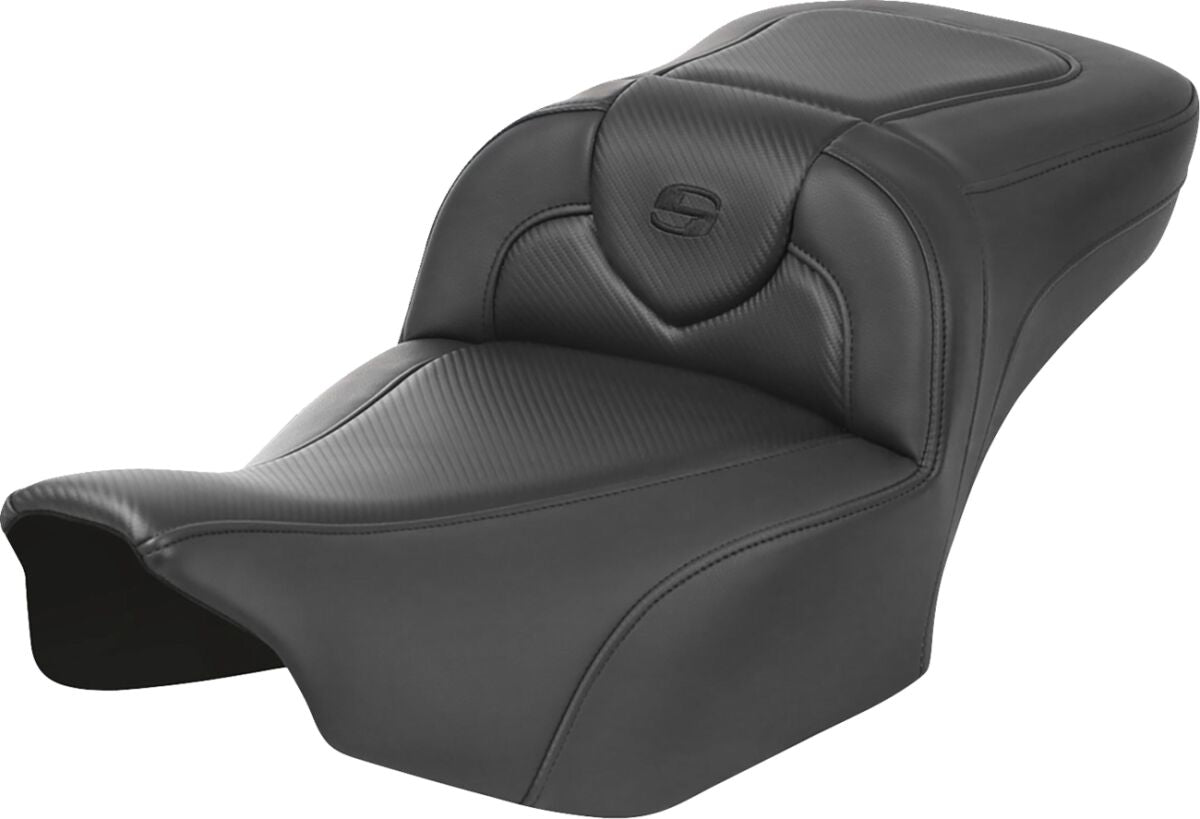 SADDLEMEN RoadSofaT Seat - without Backrest - Carbon Fiber - Extended 823-07-18600